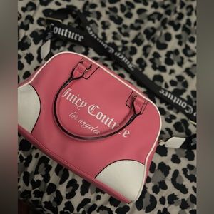 Juicy Couture Fashionista Sport Bowler Crossbody Bag. Used once